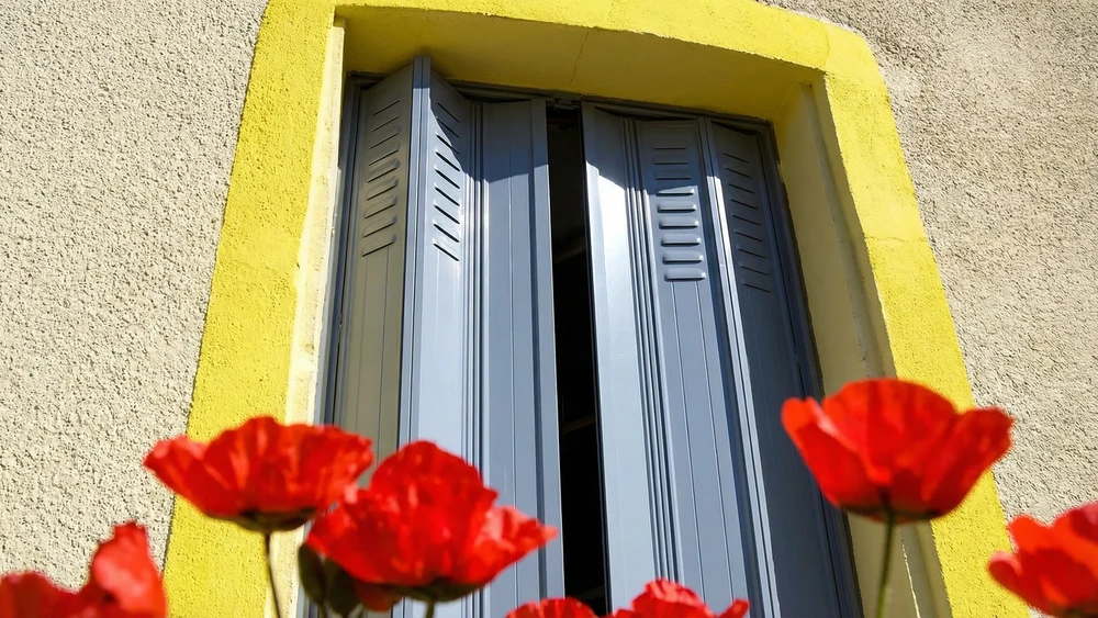 Timbered facades in Rouen, France